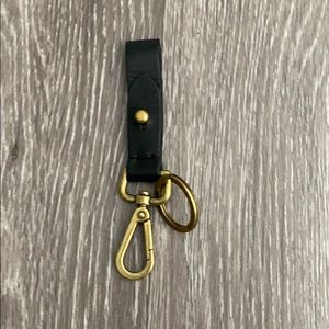MADEWELL Front Door Key Fob Black and Gold